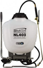 Smith Performance Sprayers - 4 Gal Chemical Safe Garden Backpack Sprayer - Use with Cleaners/Degreasers, Polyethylene Tank, Wide Mouth, Reinforced Hose - Caliber Tooling