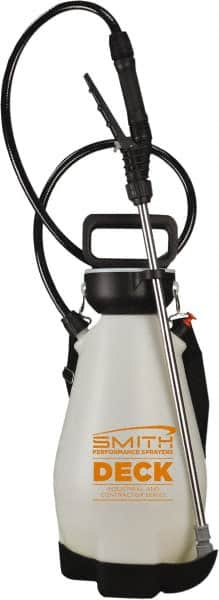 Smith Performance Sprayers - 2 Gal Chemical Safe Garden Hand Sprayer - Polyethylene Tank, Funnel Mouth, Reinforced Hose - Caliber Tooling