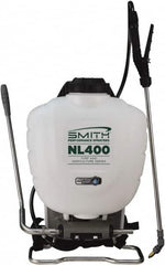 Smith Performance Sprayers - 4 Gal Chemical Safe Garden Backpack Sprayer - Polyethylene Tank, Wide Mouth, Reinforced Hose - Caliber Tooling