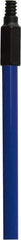 O-Cedar - 60 x 1" Fiberglass Squeegee Handle - Threaded Connection, Blue - Caliber Tooling