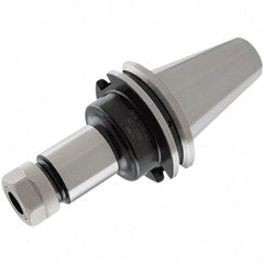 Iscar - 4" Projection, CAT50 Taper Shank, ER40 Collet Chuck - Exact Industrial Supply