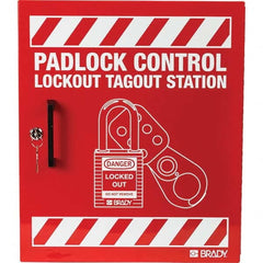 Brady - Empty Steel Padlock Station - Caliber Tooling