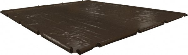 Collapsible Berms & Pools; Sump Capacity (Gal.): 4712.0 gal (US); Spill Capacity: 4712.0 gal (US); Length (Feet): 30.00; Width (Feet): 63.00; Overall Height: 4 in; Height (Inch): 4 in; Height (Feet): 4 in; Color: Black; Sump Capacity: 4712.0 gal (US)