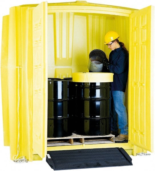 Enpac - Drum Storage Units & Lockers Type: Drum Storage Locker Number of Drums: 8 - Caliber Tooling