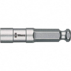 Wera - 5/16" Bit Holder - 7/16" Hex Drive, 2-1/2" OAL - Caliber Tooling