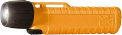 Underwater Kinetics - White Xenon Bulb, 38 Lumens, Industrial/Tactical Flashlight - Orange Plastic Body, 4 AA Alkaline Batteries Included - Caliber Tooling