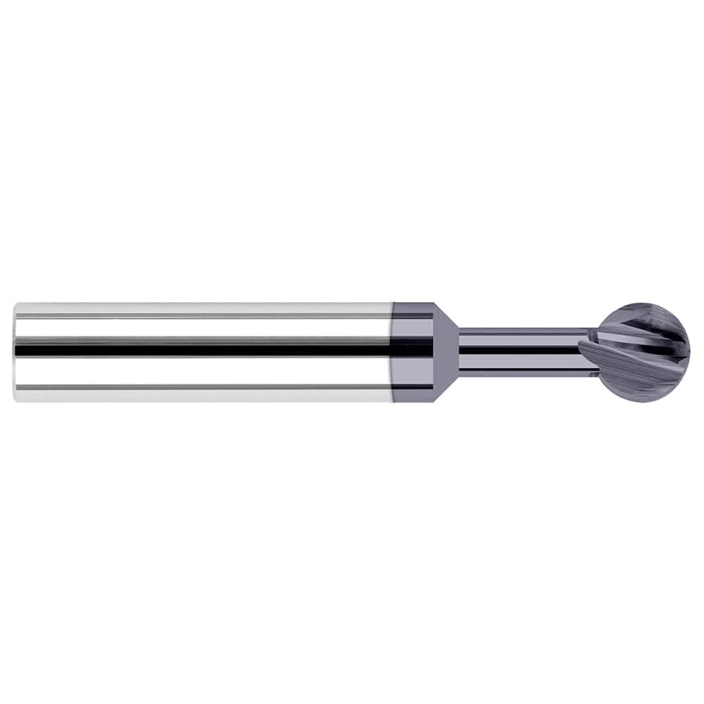 Harvey Tool - 3/8" Diam 300° Wrap Angle 0.349" LOC 4-Flute AlTiN Finish Undercut End Mill - Exact Industrial Supply