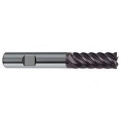 12mm Dia. - 83mm OAL - 45° Helix Firex Carbide End Mill - 6 FL - Caliber Tooling