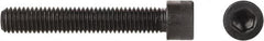 Made in USA - 3/8-16 Thread Hex Socket Drive, Socket Cap Screw - Grade ASTM A574 Alloy Steel, Black Oxide Finish, Fully Threaded, 3-1/4" Length Under Head - Caliber Tooling