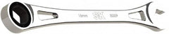 SK - 16mm 6 Point Combination Wrench - 10.38" OAL, Steel, Full Polish Finish - Caliber Tooling