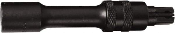 SK - 1/2" Drive Impact Locking Socket Extension - 5" OAL, Black Finish - Caliber Tooling