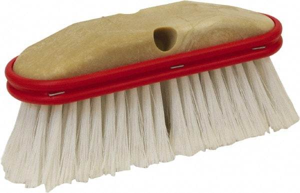 O-Cedar - 8" OAL, Vehicle Window Wash Brush - Gray PVC Bristles, 2-1/2" Trim Length - Caliber Tooling