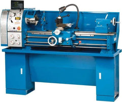 Enco - 13" Swing, 40" Between Centers, 220 Volt, Single Phase Bench Lathe - 5MT Taper, 1-1/2 hp, 65 to 1,810 RPM, 1-1/2" Bore Diam, 750mm Deep x 580mm High x 1,676mm Long - Caliber Tooling