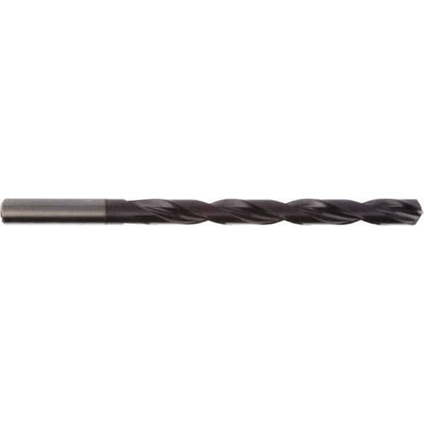 DORMER - 5.3mm 140° Spiral Flute Solid Carbide Taper Length Drill Bit - Caliber Tooling