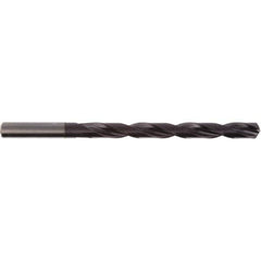 DORMER - 5.3mm 140° Spiral Flute Solid Carbide Taper Length Drill Bit - Caliber Tooling