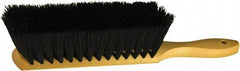 O-Cedar - 13" OAL, Tampico Counter Brush - 2-1/2" Bristle Length, 8" Long x 2-1/2" Wide Head, Wood Handle, Black - Caliber Tooling