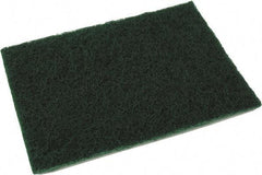 O-Cedar - 9" Long x 6" Wide x 1/2" Thick Scouring Pad - Heavy-Duty, Green - Caliber Tooling