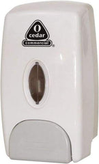 O-Cedar - 34 oz Liquid Hand Sanitizer Dispenser - Plastic, Wall Mounted, White - Caliber Tooling