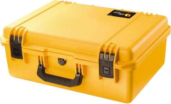 Pelican Products, Inc. - 16" Wide x 8-19/64" High, Clamshell Hard Case - Yellow, HPX High Performance Resin - Caliber Tooling