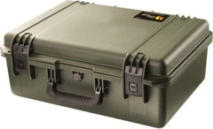 Pelican Products, Inc. - 16" Wide x 8-19/64" High, Clamshell Hard Case - Olive, HPX High Performance Resin - Caliber Tooling