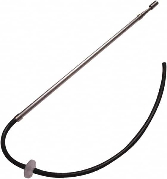 GfG - 4-1/2' Long Gas Detector Telescopic Probe - Stainless Steel - Caliber Tooling