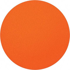 Norton - 20" Diam, 120 Grit Ceramic Adhesive PSA Disc - Medium Grade, Orange, Y Weighted Backing, Flexible - Caliber Tooling