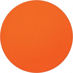 Norton - 20" Diam, 60 Grit Ceramic Adhesive PSA Disc - Coarse Grade, Orange, Y Weighted Backing, Flexible - Caliber Tooling