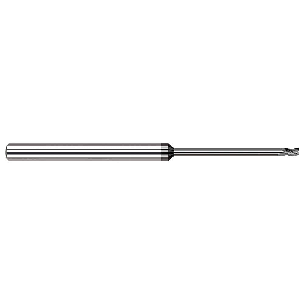 Harvey Tool - Square End Mills Mill Diameter (Decimal Inch): 0.0250 Length of Cut (Decimal Inch): 0.0370 - Caliber Tooling