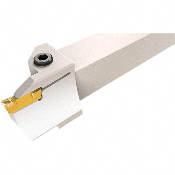 Iscar - HFH, External, Left Hand, 17mm Max Depth of Cut, 6mm Max Groove Width, Indexable Grooving Tool Holder - HFP.., HGPL Insert Compatibility, 25mm Shank Height, 25mm Shank Width, 150mm OAL - Caliber Tooling