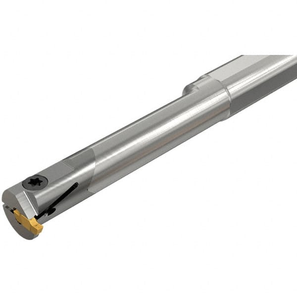 Iscar - 16mm Min Bore Diam, 160mm OAL, 16mm Shank Diam, GEHI-SC Indexable Boring Bar - 70mm Max Bore Depth, GEPI Insert, Screw Holding Method - Caliber Tooling