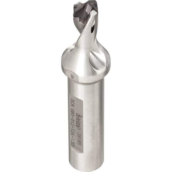 Iscar - 0.275" to 0.291" Diam, 3xD, 0.82" Max Depth, 1/2" Shank Diam, 3.17" OAL, Replaceable-Tip Drill - FCP, ICK, ICK-2M, ICM, ICN, ICP, iCP-2M Insert, 7 Seat Size, 53241758 Toolholder, Series SumoCham - Caliber Tooling