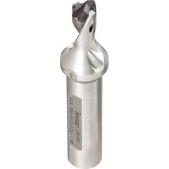 Iscar - 0.335" to 0.35" Diam, 1.5xD, 1/2" Max Depth, 1/2" Shank Diam, 2.87" OAL, Replaceable-Tip Drill - FCP, HCP-IQ, ICK, ICK-2M, ICM, ICP, iCP-2M Insert, 68675453 Toolholder, Series SumoCham - Caliber Tooling