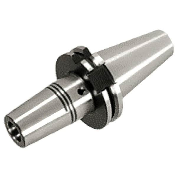 Iscar - 10mm Hole Diam, DIN69871-50 Taper Shank Shrink Fit Tool Holder & Adapter - 80mm Projection, 24mm Nose Diam, 42mm Clamping Depth, 20,000 RPM, Through Coolant - Exact Industrial Supply