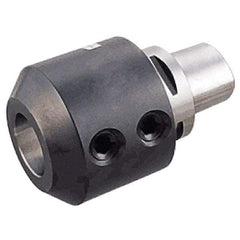 Iscar - C8 Modular Connection 32mm Hole End Mill Holder/Adapter - 72mm Nose Diam, 95mm Projection, Through-Spindle Coolant - Exact Industrial Supply