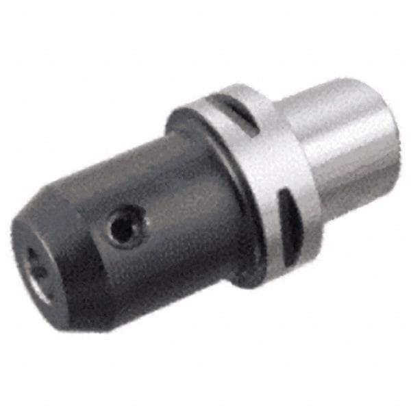 Iscar - 0.4724" Inside Hole Diam, 2.9528" Projection, Whistle Notch Adapter - 1.6535" Body Diam, Modular Connection Shank, Through Coolant - Exact Industrial Supply