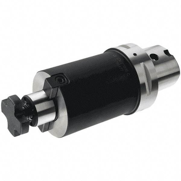 Iscar - C8 Modular Connection 27mm Pilot Diam Shell Mill Holder - 50mm Flange to Nose End Projection, 58mm Nose Diam, Through-Spindle Coolant - Exact Industrial Supply