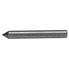 1/8″ × 1″ Diamond Dressing Tool Phono Point 60 Degree Included Angle - Caliber Tooling