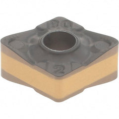 Iscar - CNMX342 M3PW Grade IC8250 Carbide Turning Insert - TiCN/Al2O3/TiN Finish, 80° Diamond, 3/8" Inscr Circle, 0.174 Thick, 1/32" Corner Radius - Caliber Tooling