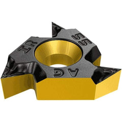 Iscar - SNMG433 NR Grade IC428 Carbide Turning Insert - TiC/Al2O3 Finish, 90° Square, 1/2" Inscr Circle, 3/16" Thick, 3/64" Corner Radius - Caliber Tooling