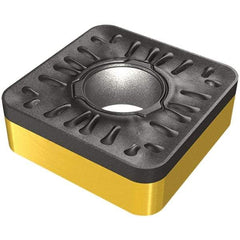 Iscar - SNMM543 R3P Grade IC8250 Carbide Turning Insert - TiCN/Al2O3/TiN Finish, 90° Square, 5/8" Inscr Circle, 1/4" Thick, 3/64" Corner Radius - Caliber Tooling