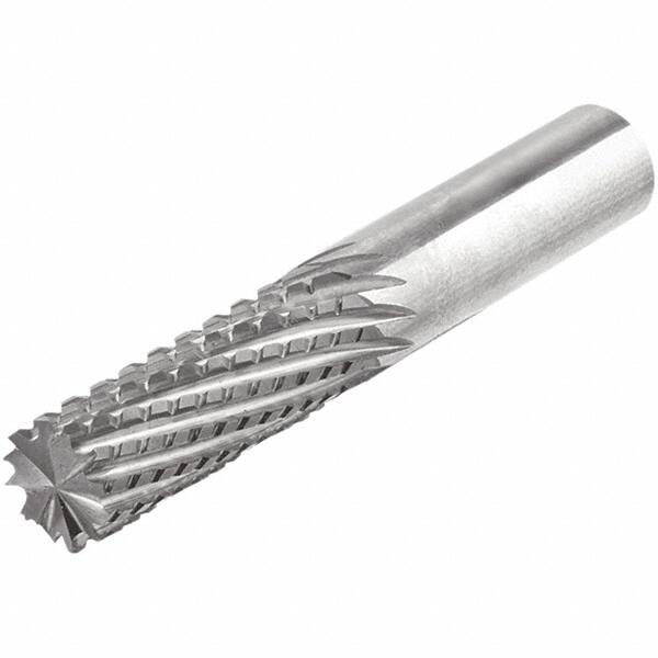 Iscar - 10mm Diam, End Mill End, Solid Carbide Diamond Pattern Router Bit - Right Hand Cut, 2-53/64" OAL, Use on Composite - Caliber Tooling