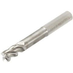 Iscar - 20mm, 4 Flute, Single End, Solid Carbide, 0.2mm Corner Radius End Mill - Right Hand Flute, 30mm LOC, Right Hand Cut, 100mm Extended Reach - Caliber Tooling