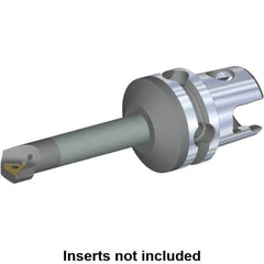 Kennametal - Right Hand Cut, 20mm Min Bore Diam, Size KM50 Carbide Modular Boring Cutting Unit Head - 3.1496" Max Bore Depth, Through Coolant, Compatible with TP.. - Caliber Tooling