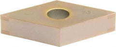 Sumitomo - 4NC-DNGA433 Grade BNC160 PCBN Turning Insert - TiN Finish, 55° Diamond, 1/2" Inscr Circle, 3/16" Thick, 3/64" Corner Radius - Caliber Tooling