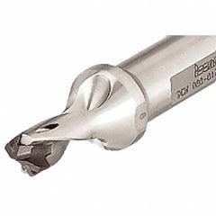 Iscar - 0.236" to 1/4" Diam, 1.5xD, 0.35" Max Depth, 1/2" Shank Diam, 2.76" OAL, Replaceable-Tip Drill - FCP, ICK, ICK-2M, ICM, ICN, ICP, iCP-2M Insert, 6 Seat Size, 91105189 Toolholder, Series SumoCham - Caliber Tooling