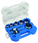 9 Pc. Refrigeration Hole Saw Kit - Caliber Tooling