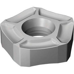 Sandvik Coromant - 357R2408 PM Grade 1130 Carbide Milling Insert - AlTiCrN Finish, 7.94mm Thick, 24.4mm Inscribed Circle, 1mm Corner Radius - Caliber Tooling