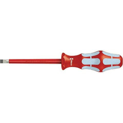 Wera - 3-1/8" Blade Length Insulated Screwdriver - 137mm OAL - Caliber Tooling