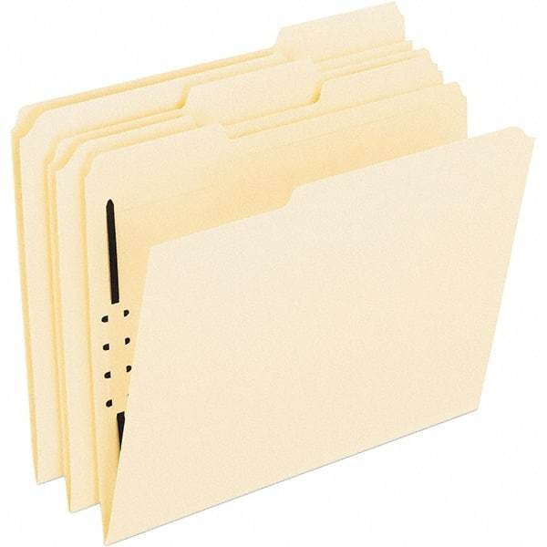 Pendaflex - 8-1/2 x 11", Letter Size, Manila, File Folders with Top Tab - Assorted Tab Cut Location - Caliber Tooling