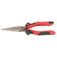 6.3" SOFTGRIP LONG NOSE PLIERS - Caliber Tooling